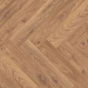 Firebrand Oak 8mm Herringbone Laminate Flooring