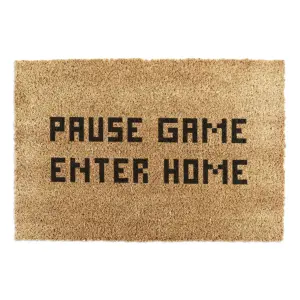 Pause Game Enter Home Doormat (90 x 60cm)