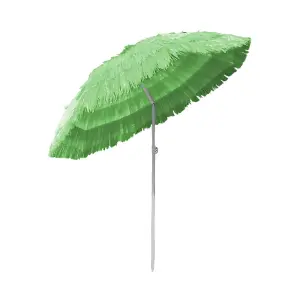 SunDaze 1.6M Green Hawaiian Parasol Outdoor Beach Patio Umbrella UV Protection