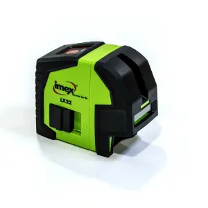 Imex LX22 Cross Line Laser Level Self Levelling Laser 30m +Telescopic 1/4 Tripod