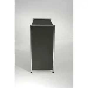 2 Drawer Filing Cabinet Anthracite