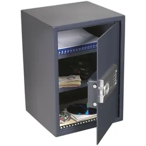 Secure Electronic Combination Cash Safe with 2 Bolt Lock - Wall Mounted 350mm x 330mm x 500mm