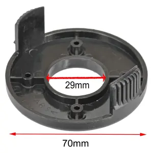 SPARES2GO Spool Line and Cover compatible with Ryno GT2318 Strimmer Trimmer (4m, 1.5mm)