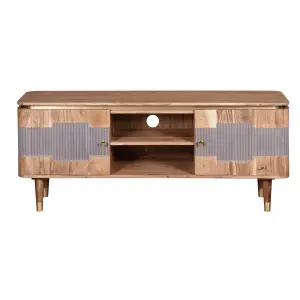 Alicia Acacia Wood TV unit upto 60 inch