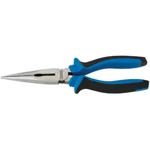 Draper 200mm Soft Grip Long Nose Pliers 44143