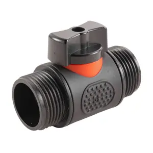 garden watering hose /irrgation flow control valve male-male 3/4" bsp thread(26mm across the thread)