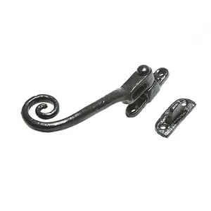 Kirkpatrick Locking Night Vent Fastener Right Hand - Black (1181NV)