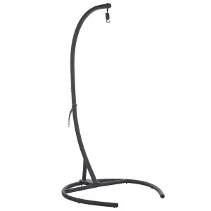 Hanging Chair with Stand SESIA Dark Grey