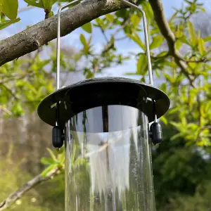 Hanging Bird Seed Feeders (Set of 2)