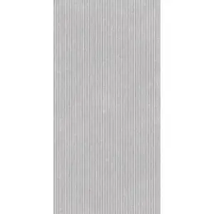 Johnson Tiles Marlow Grey & Beige Matt Décor Cement tile effect Textured Ceramic Indoor Wall Tile Sample