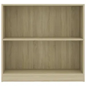 Attwood Bookcase Sonoma Oak / 80cm H x 75cm W x 24cm D