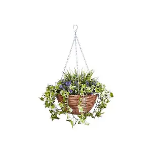 Smart Garden Lilac Bloom Flower Topiary Regal Hanging Basket Artificial 5611009