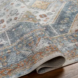 ALKA Machine Washable Vintage Runner Rug 80 x 220 cm