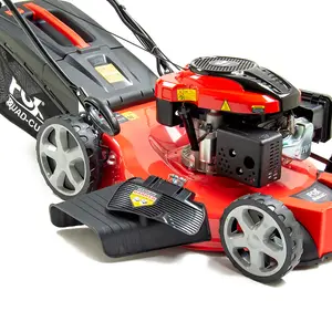 Petrol Lawn Mower Wolf Fox 4 Blades 560E 22" 56cm Electric Start Self Propelled