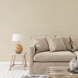 Galerie Metallic Fx Beige Layered Texture Textured Wallpaper