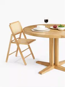 John Lewis Estate 4 Seater Round Dining Table Table, Natural