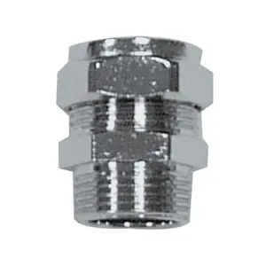 Prima Plus Chrome Compression Adaptor 15mm x 3/4"Male