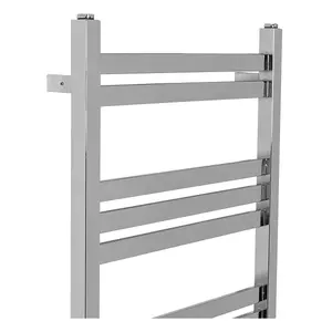 Right Radiators 1200x500 mm Square Ladder Heated Towel Rail Warmer Radiator Rad Chrome