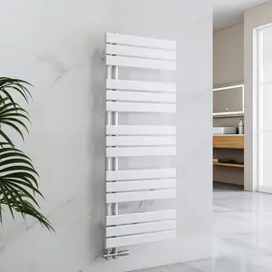 Wall -mounted towel rail White