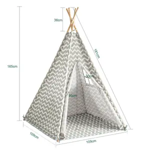 Freeport Park 109cm W x 109cm D Indoor / Outdoor Polyester Triangular Play Tent