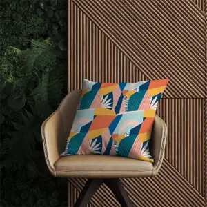 Modern Floral Pattern Outdoor Cushion 60cm x 60cm