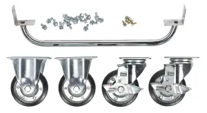 Sealey Industrial Handle & Wheel Kit for 565mm Cabinets API565KIT