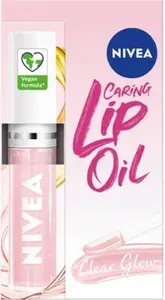 NIVEA Clear Glow Lip Oil For Long Lasting Moisture 5.5Ml