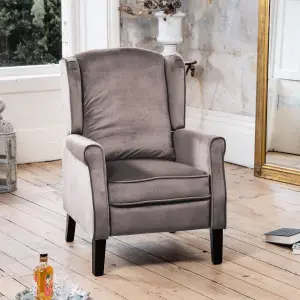 Barksdale Recliner Armchair - Grey