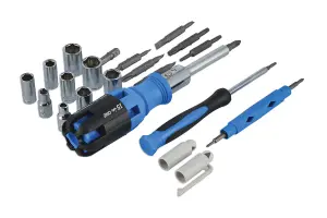 Laser Tools 7921 15 in 1 Ratchet Screwdriver and Bit Set