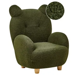 Beliani Modern Kids Chair MELBU Green