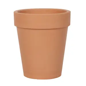 Bloom Where You Are Planted Terracotta Plant Pot (H17 x W15 cm)