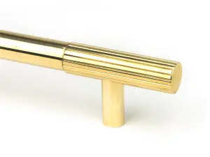 From The Anvil Polished Brass Judd Pull Handle - Medium