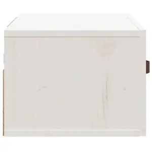 Berkfield Wall-mounted Bedside Cabinets 2 pcs White 40x29.5x22 cm