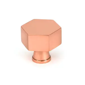 From The Anvil Polished Bronze Kahlo Cabinet Knob - 32mm