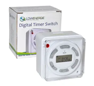 16A Digital Immersion Heater Timer