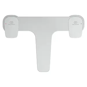 Ideal Standard Ceraplan Gloss Chrome effect Surface-mounted Double Bath Filler Tap