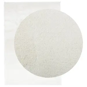 Rug OVIEDO Short Pile Cream 120x170 cm