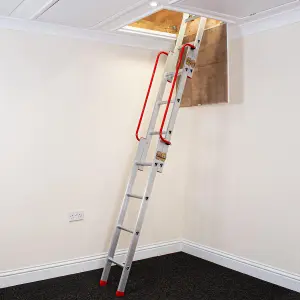 3 Section Aluminium Sliding Loft Ladder