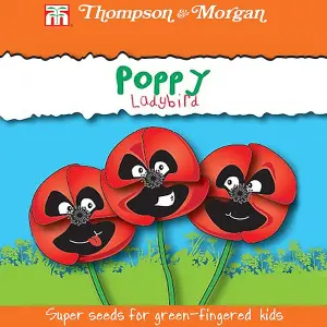 Poppy Ladybird Rhs Kids 1 Packet (150 Seeds)