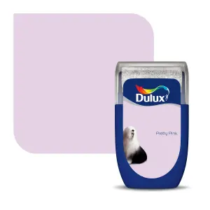 Dulux Standard Pretty pink Matt Emulsion paint, 30ml