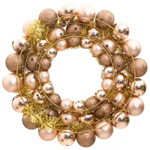 Plastic Wall Decor Rose Gold