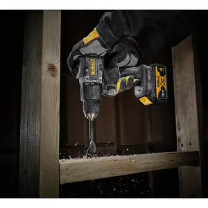 Dewalt DCD100N Black 18v XR Brushless Compact Combi Hammer Drill 100 Year Bare