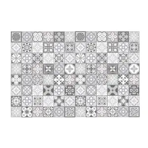 Walplus Grey Paradise Mediterrranean Combo Tile Stickers