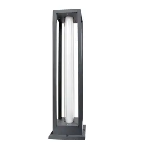 Luminosa Maribo LED Bollard Light IP54 10W 4000K Anthracite