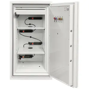 Phoenix Battery Fighter BS0444F Size 3 Battery Storage & Charging Safe with Fingerprint Lock