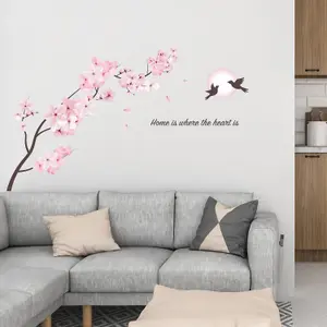 Walplus Combo Adult - Sakura Night Wall Stickers 42pcs