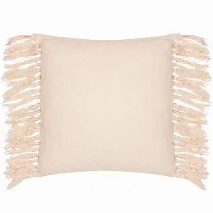 Yard Saku Blossom Fringed Polyester Filled Cushion