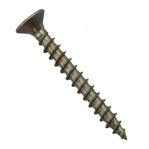 3.5mm x 30mm Countersunk Wood Chipboard Screw Fasteners PZ2 Drive 40pc