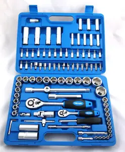 TOOLZONE 94PC 1/4 & 1/2"DR SOCKET SET CV