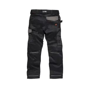 Scruffs Pro Flex Trousers with Holster Pockets Black Trade - 38R